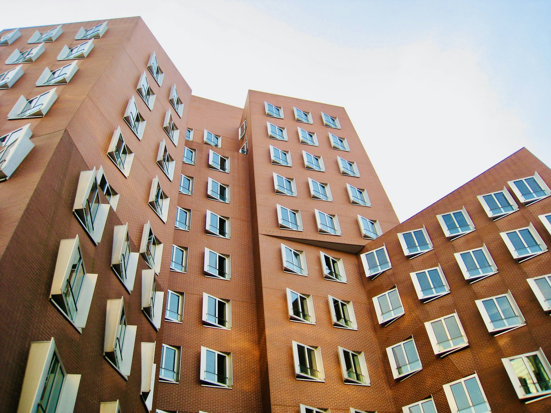 Contemporary apartment building